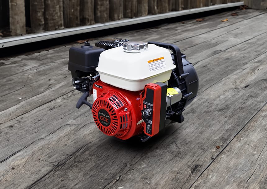 Pumping light chemicals